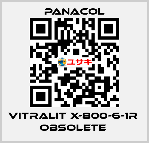 VITRALIT X-800-6-1R  Obsolete  Panacol