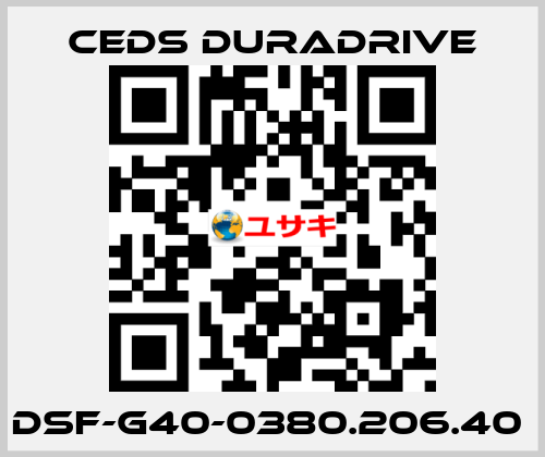 DSF-G40-0380.206.40  Ceds Duradrive