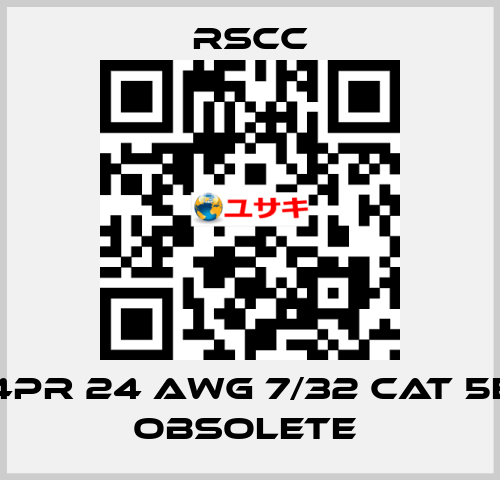 4PR 24 AWG 7/32 CAT 5E obsolete  RSCC