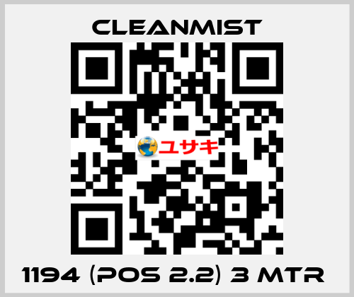 1194 (pos 2.2) 3 mtr  CleanMist