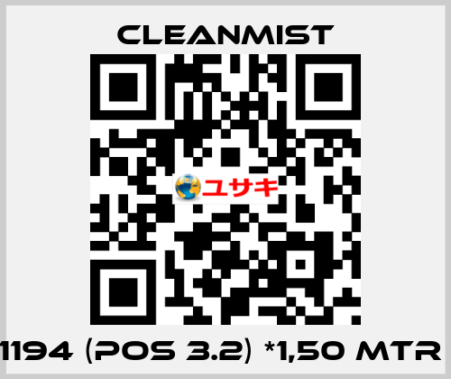 1194 (pos 3.2) *1,50 mtr  CleanMist