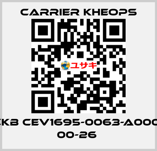 CKB CEV1695-0063-A0001 00-26  Carrier Kheops