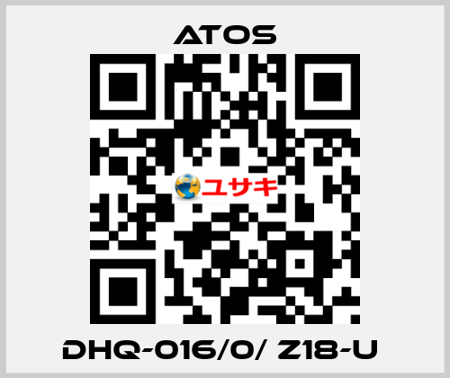 DHQ-016/0/ Z18-U  Atos