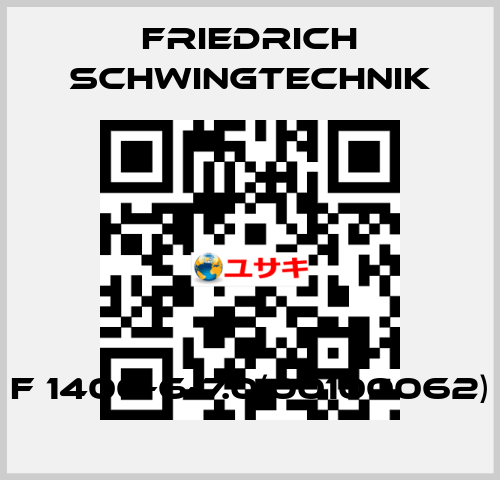 F 1400-6-7.0(00100062) Friedrich Schwingtechnik