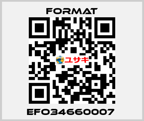 EFO34660007  Format