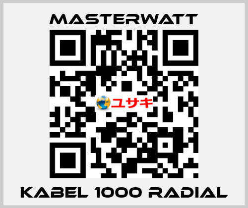 Kabel 1000 radial Masterwatt