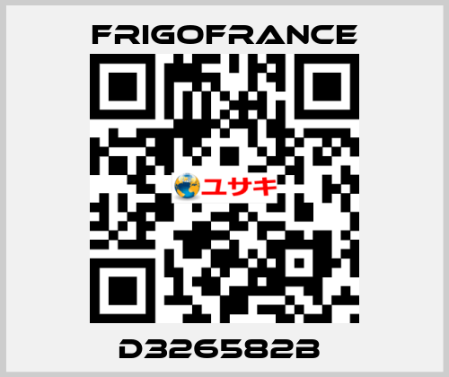 D326582B  Frigofrance