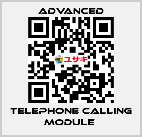 Telephone Calling Module  Advanced