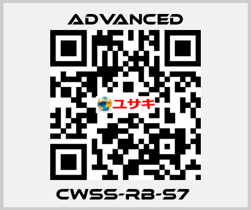 CWSS-RB-S7  Advanced