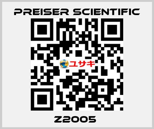 Z2005  Preiser Scientific