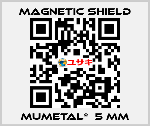 MuMetal®  5 mm Magnetic Shield