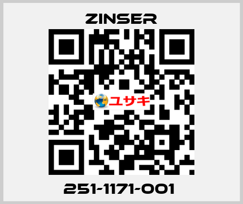  251-1171-001  Zinser