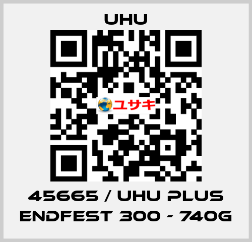 45665 / Uhu Plus Endfest 300 - 740g UHU