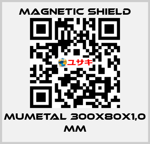 MuMETAL 300x80x1,0 mm Magnetic Shield