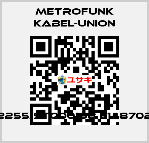 2255/ST000198 E148702 METROFUNK KABEL-UNION