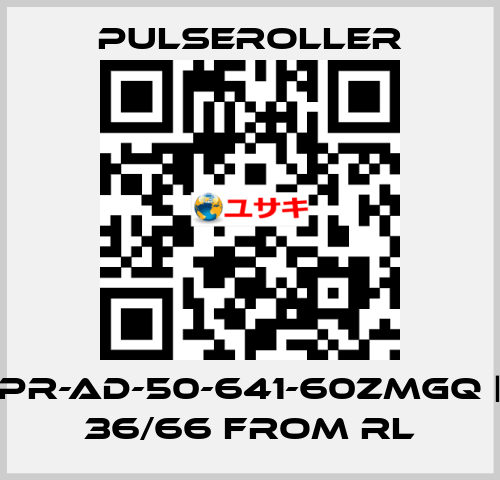 PR-AD-50-641-60ZMGQ | 36/66 from RL PULSEROLLER