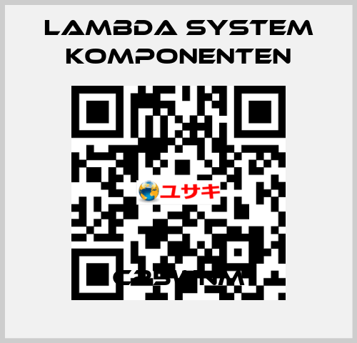 C25WNM LAMBDA SYSTEM KOMPONENTEN