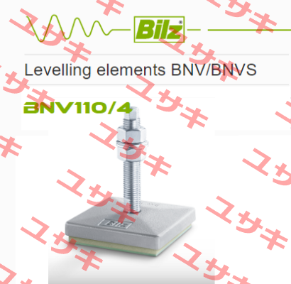 P/N: 08-0004, Type: BNV110/4# Bilz Vibration Technology