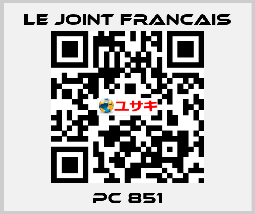 PC 851 LE JOINT FRANCAIS