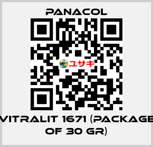 Vitralit 1671 (package of 30 gr) Panacol