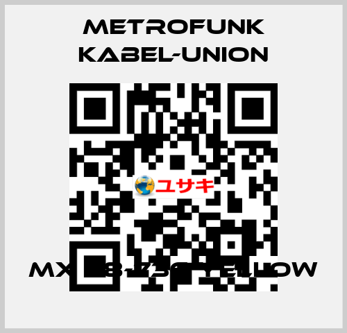 MX 28-736 yellow METROFUNK KABEL-UNION