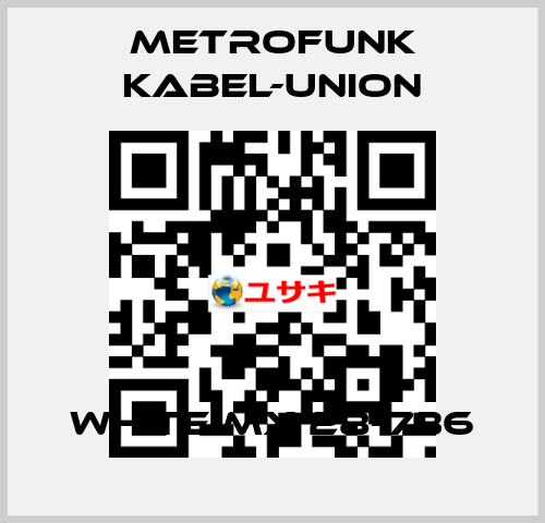 white MX 28-736 METROFUNK KABEL-UNION