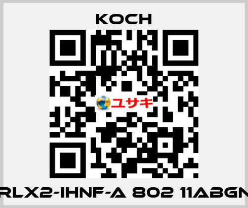 RLX2-IHNF-A 802 11ABGN KOCH