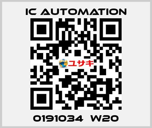 0191034  W20 ic automation