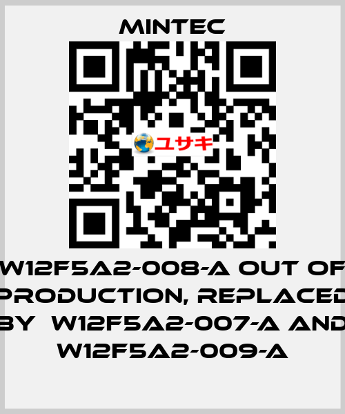 W12F5A2-008-A out of production, replaced by  W12F5A2-007-A and W12F5A2-009-A MINTEC