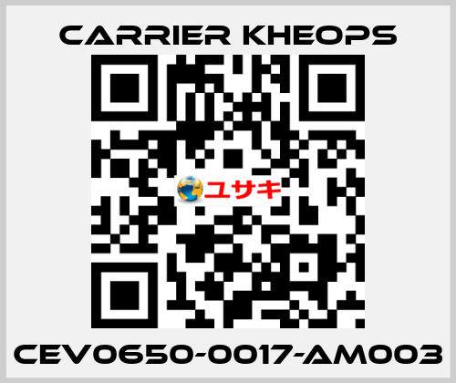 CEV0650-0017-AM003 Carrier Kheops