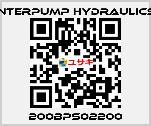 200BPS02200 Interpump hydraulics