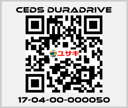 17-04-00-000050 Ceds Duradrive