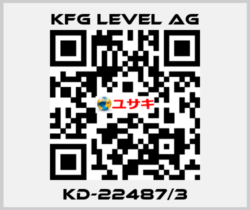 KD-22487/3 KFG Level AG