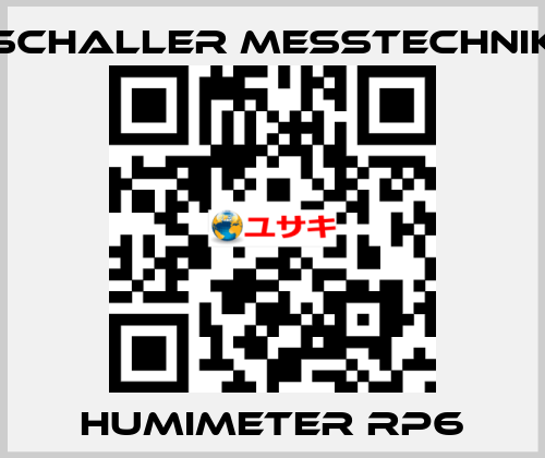 Humimeter RP6 Schaller Messtechnik