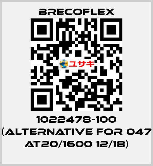 1022478-100 (alternative for 047 AT20/1600 12/18) Brecoflex