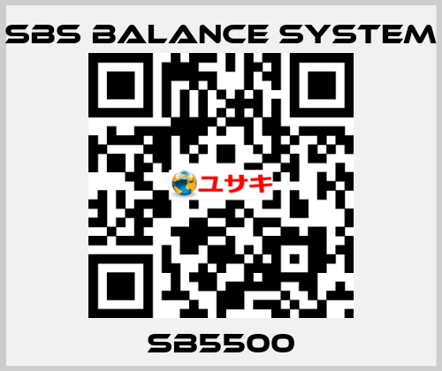 SB5500 SBS BALANCE SYSTEM