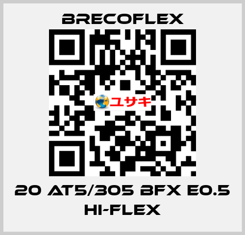 20 AT5/305 BFX E0.5 Hi-Flex Brecoflex