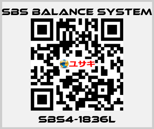 SBS4-1836L SBS BALANCE SYSTEM