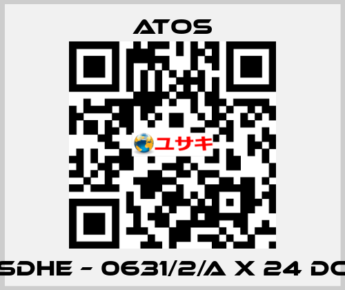 SDHE – 0631/2/A X 24 DC Atos