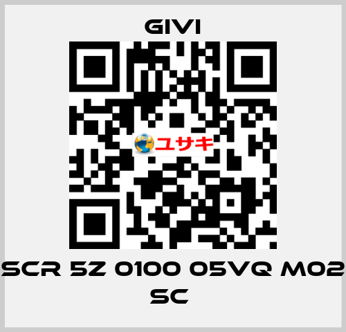 SCR 5Z 0100 05VQ M02 SC  Givi