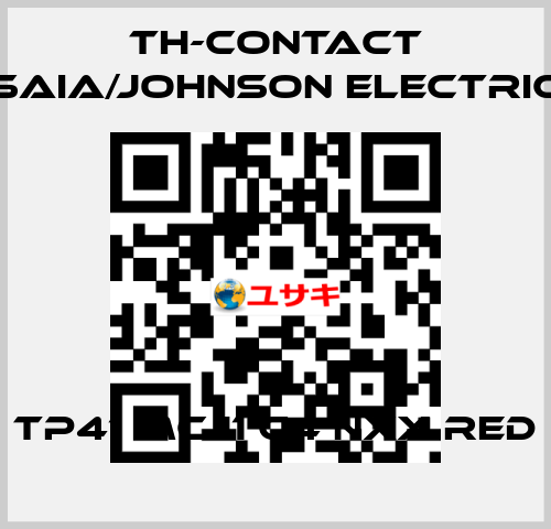 TP41 MCJ1 C4 NXX RED TH-Contact (Saia/Johnson Electric)