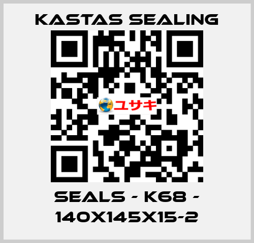 Seals - K68 - 140X145X15-2 Kastas Sealing