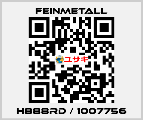 H888RD / 1007756 FEINMETALL