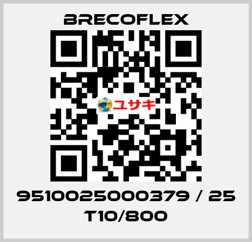 9510025000379 / 25 T10/800 Brecoflex