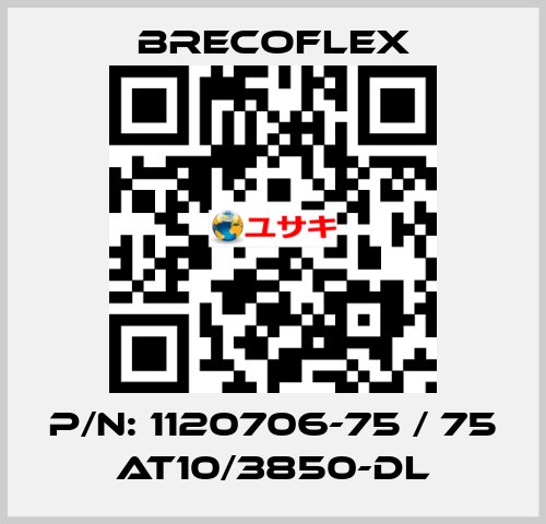 P/N: 1120706-75 / 75 AT10/3850-DL Brecoflex