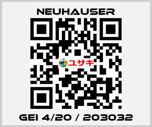 GEI 4/20 / 203032 Neuhauser