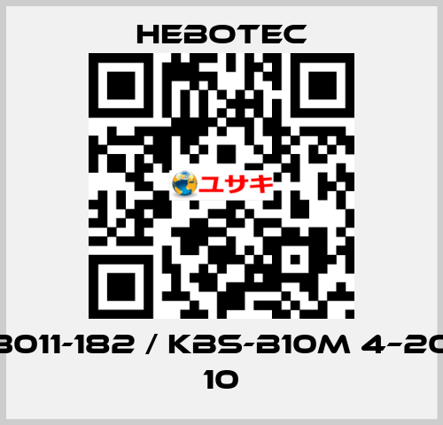 3011-182 / KBS-B10M 4–20 10 HEBOTEC