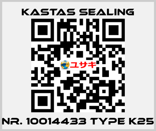 Nr. 10014433 Type K25 Kastas Sealing