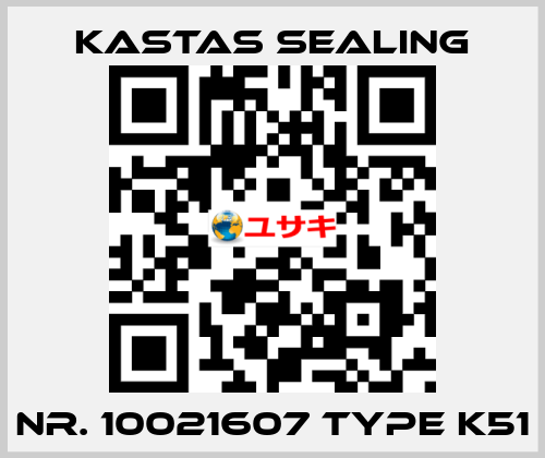 Nr. 10021607 Type K51 Kastas Sealing