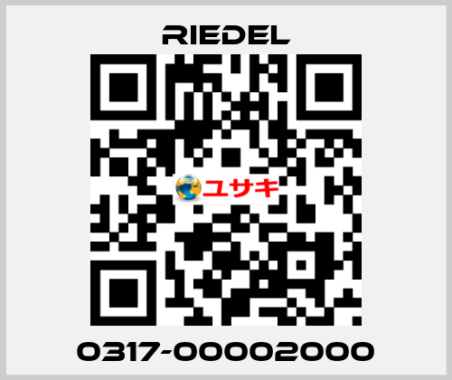 0317-00002000 Riedel